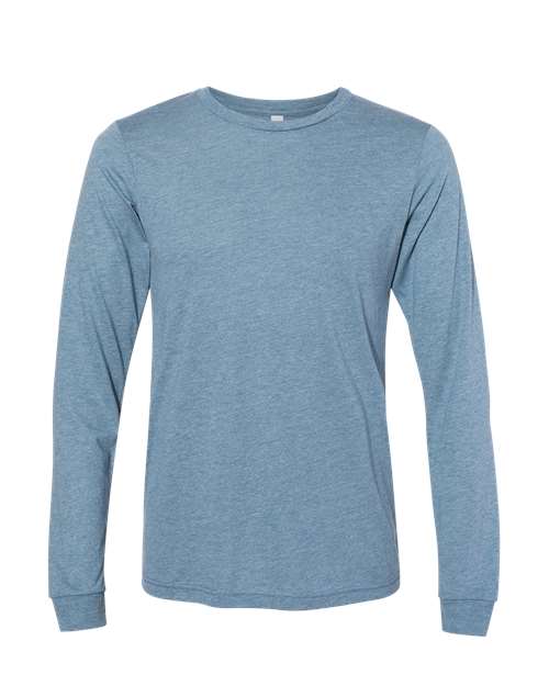 Triblend Long Sleeve Tee - Denim Triblend -   -
