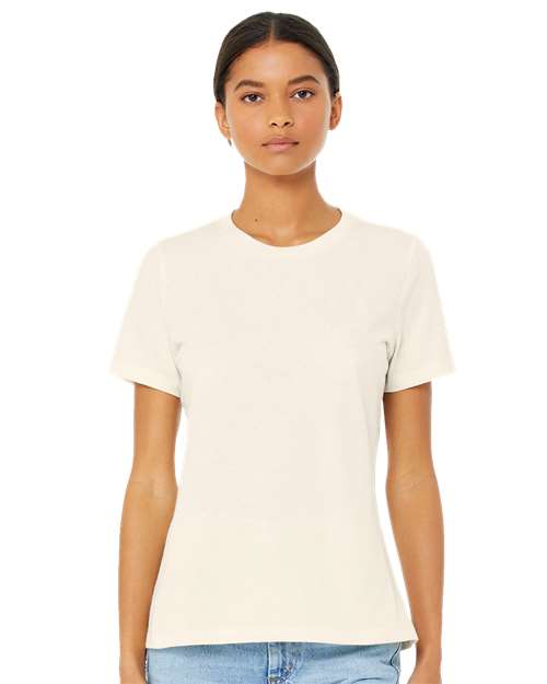 Women’s Relaxed Fit Heather CVC Tee - Heather Natural -   -