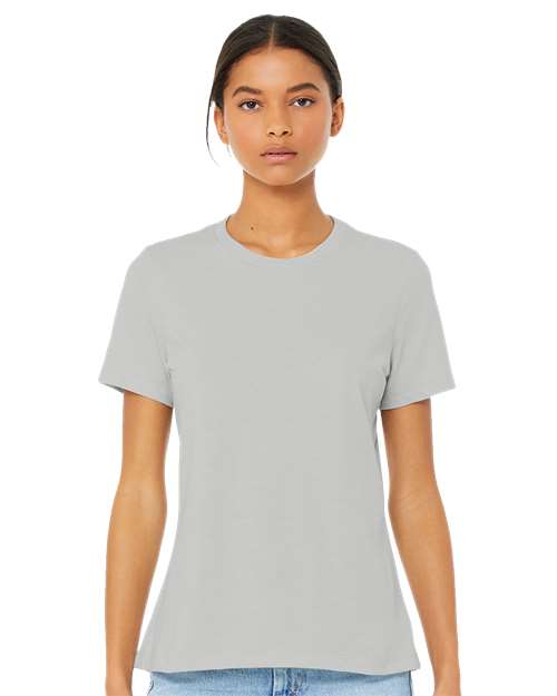 Women’s Relaxed Fit Heather CVC Tee - Heather Silver -   -
