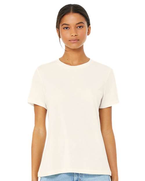 Women’s Relaxed Fit Triblend Tee - Solid Natural Triblend -   -