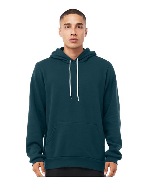 Sponge Fleece Hoodie - Atlantic -   -