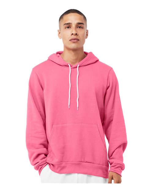 Sponge Fleece Hoodie - Heather Charity Pink -   -