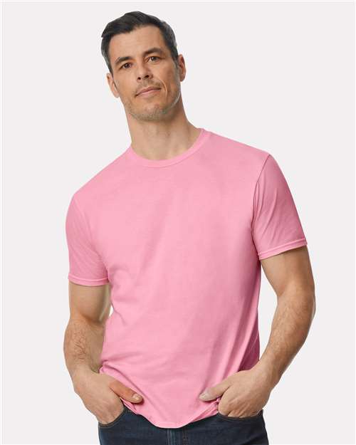 Softstyle® Lightweight T-Shirt - Charity Pink -   -