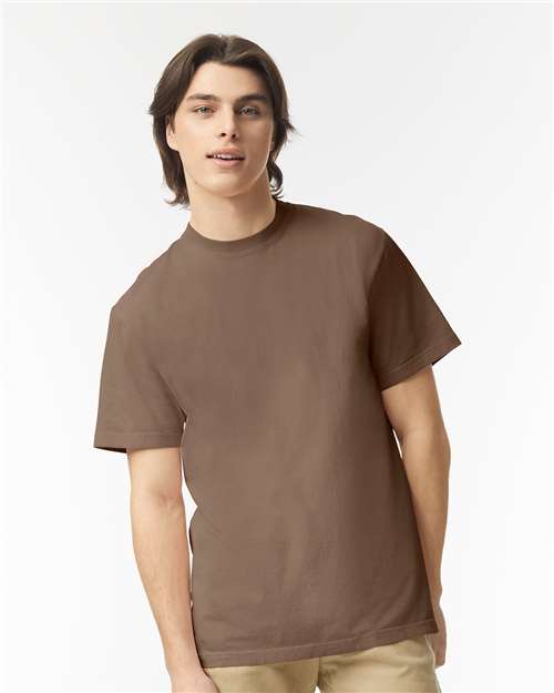Garment-Dyed Heavyweight T-Shirt - Espresso -   -