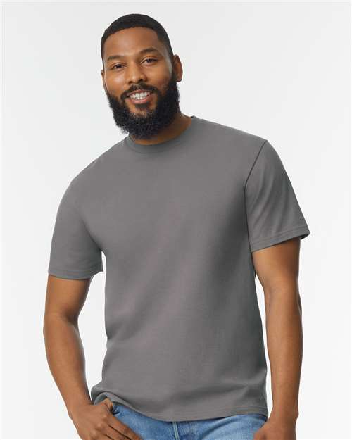 Softstyle® Midweight T-Shirt - Charcoal -   -