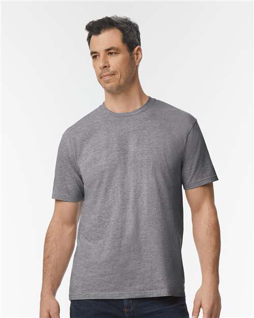 Softstyle® Midweight T-Shirt - Graphite Heather -   -