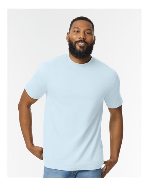 Softstyle® Midweight T-Shirt - Light Blue -   -