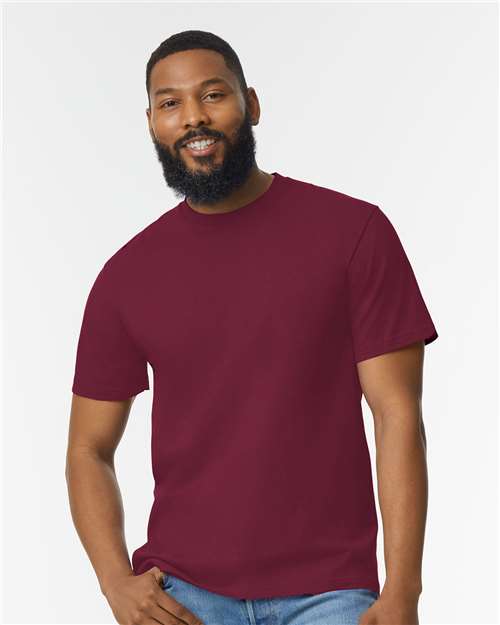 Softstyle® Midweight T-Shirt - Maroon -   -