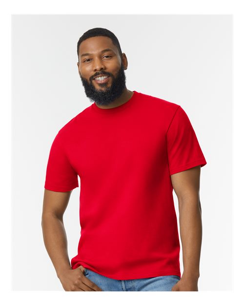 Softstyle® Midweight T-Shirt - Red -   -