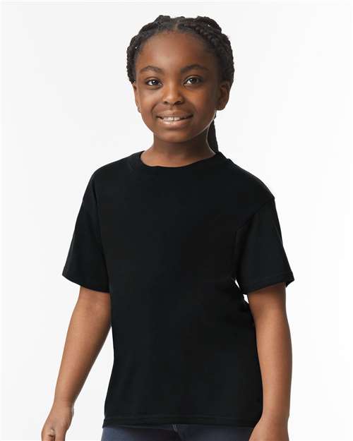 Softstyle® Youth T-Shirt - Black -   -