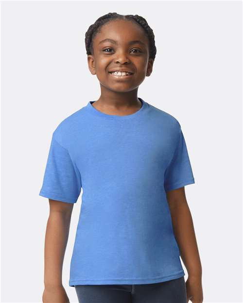 Softstyle® Youth T-Shirt - Heather Royal -   -