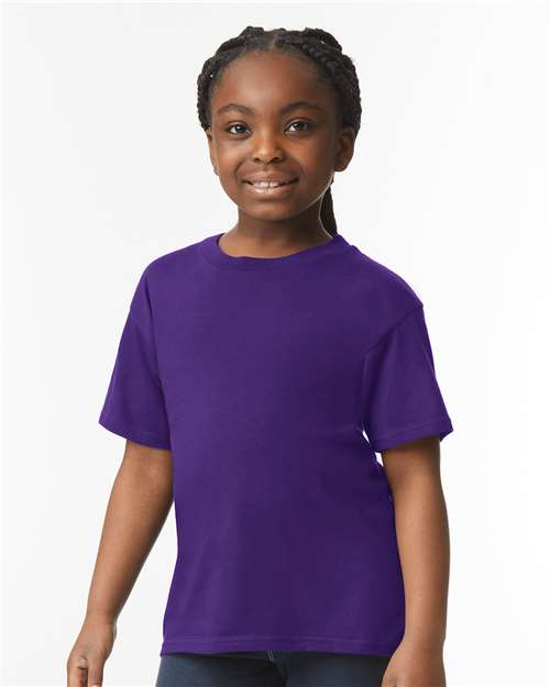 Softstyle® Youth T-Shirt - Purple -   -
