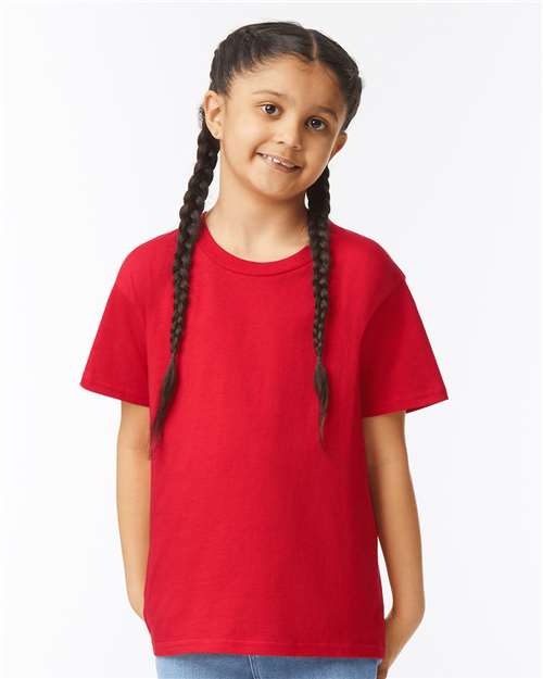 Softstyle® Youth T-Shirt - Red -   -