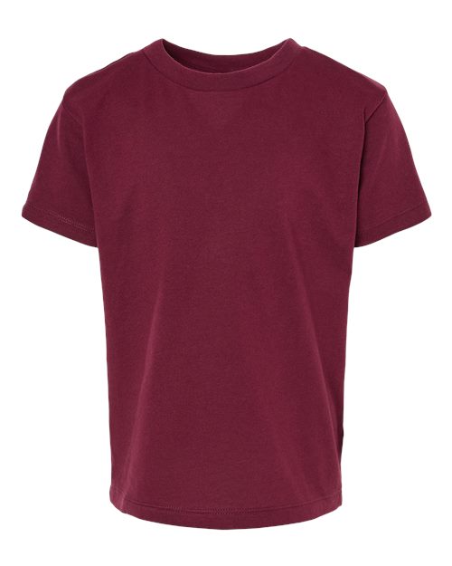 Toddler Jersey Tee - Maroon -   -
