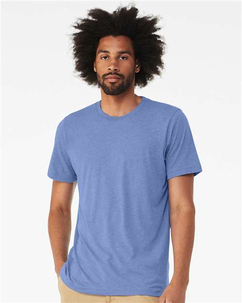 Triblend Tee - Solid Blue Triblend -   -