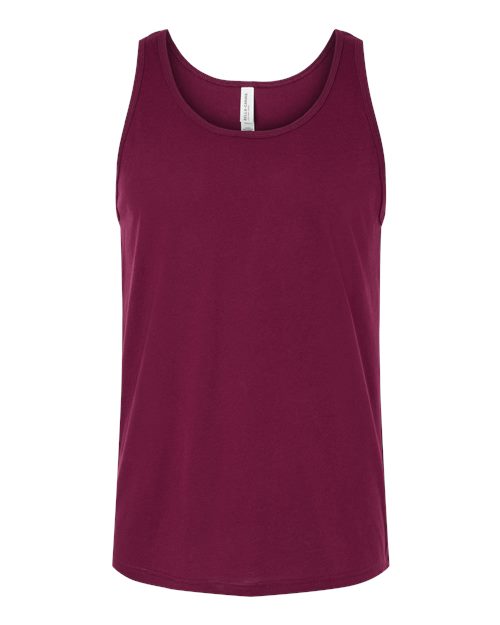 Jersey Tank - Maroon -   -