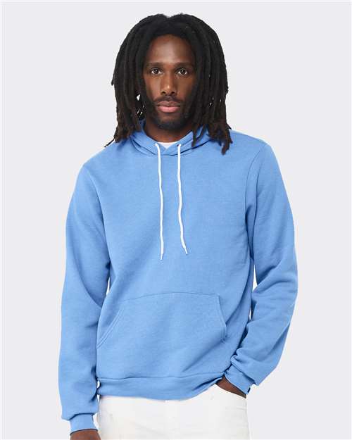 Sponge Fleece Hoodie - Carolina Blue -   -