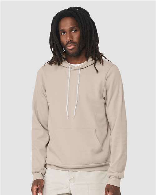 Sponge Fleece Hoodie - Heather Dust -   -
