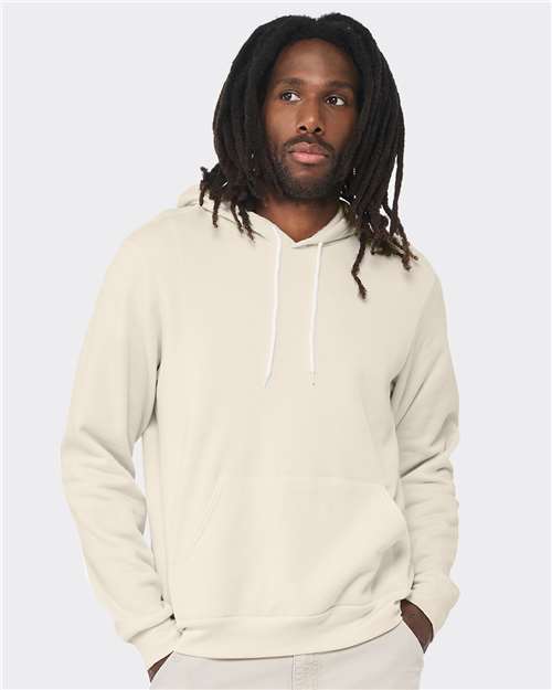 Sponge Fleece Hoodie - Natural -   -