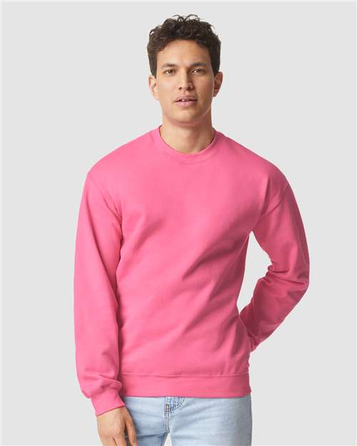 Softstyle® Midweight Crewneck Sweatshirt - Pink Lemonade -   -