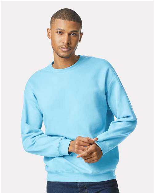 Softstyle® Midweight Crewneck Sweatshirt - Sky -   -