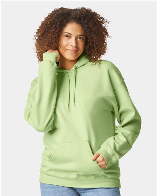 Softstyle® Midweight Hooded Sweatshirt - Pistachio -   -