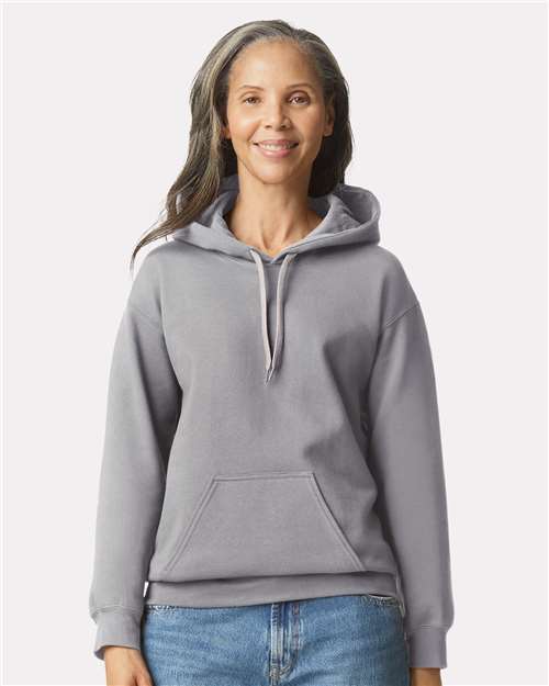 Softstyle® Midweight Hooded Sweatshirt - Cement -   -