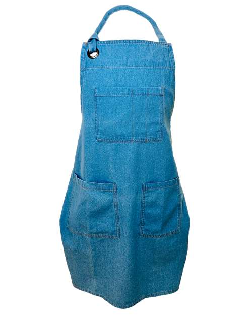 5-Pocket Recycled Cotton Denim Apron