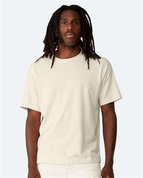 6 oz. Heavyweight Tee - Natural -   -