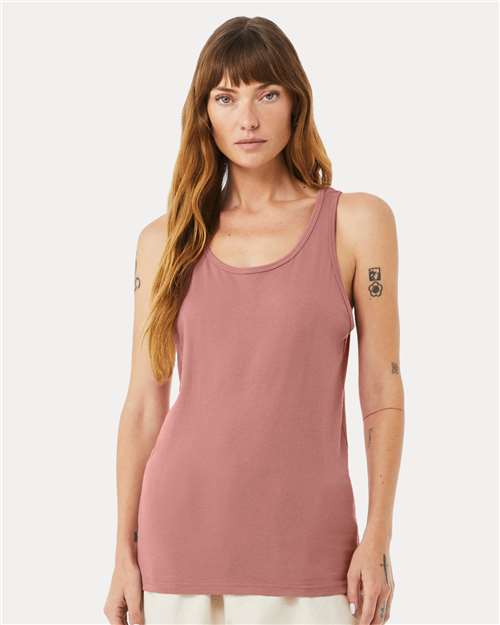 Jersey Tank - Mauve -   -