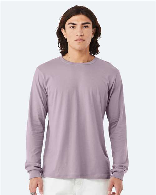 Jersey Long Sleeve Tee - Light Violet -   -