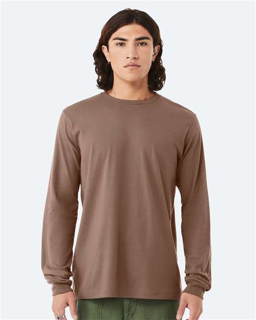 Jersey Long Sleeve Tee - Vintage Brown -   -