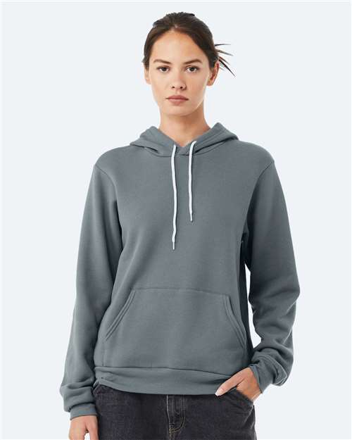 Sponge Fleece Hoodie - Blue Storm -   -