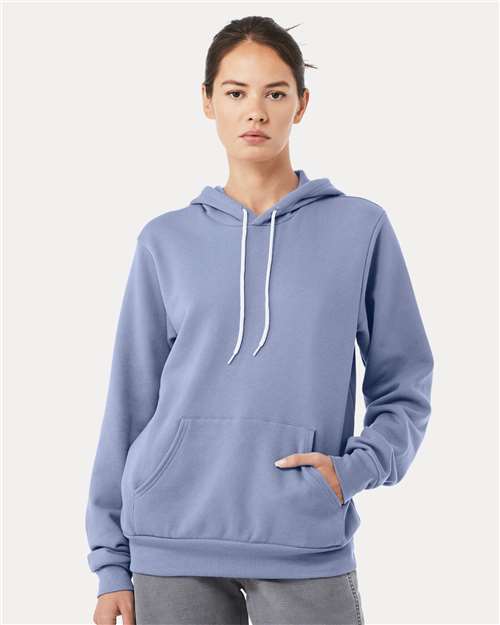 Sponge Fleece Hoodie - Lavender Blue -   -