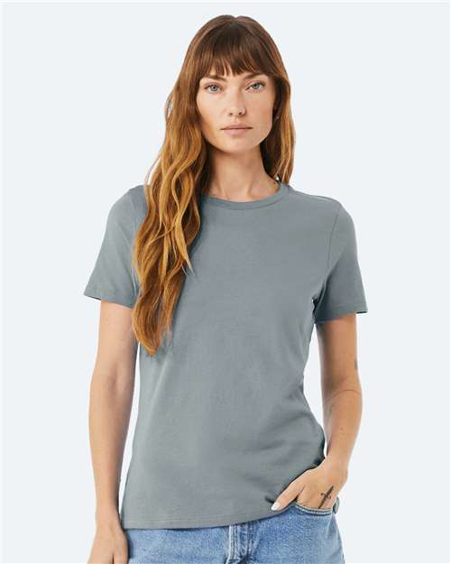 Women’s Relaxed Jersey Tee - Blue Storm -   -