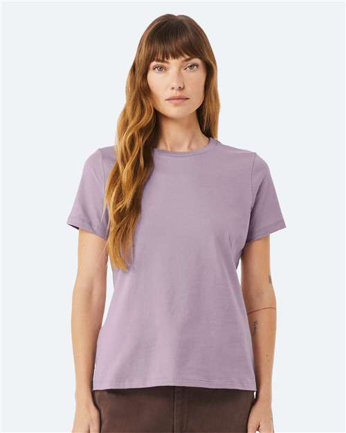 Women’s Relaxed Jersey Tee - Light Violet -   -