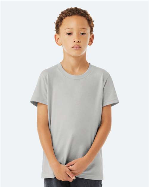 Youth Jersey Tee - Solid Athletic Grey -   -