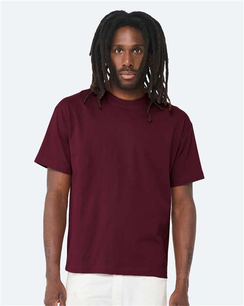6 oz. Heavyweight Tee - Maroon -   -