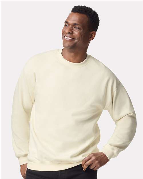 Softstyle® Midweight Crewneck Sweatshirt - Off White -   -