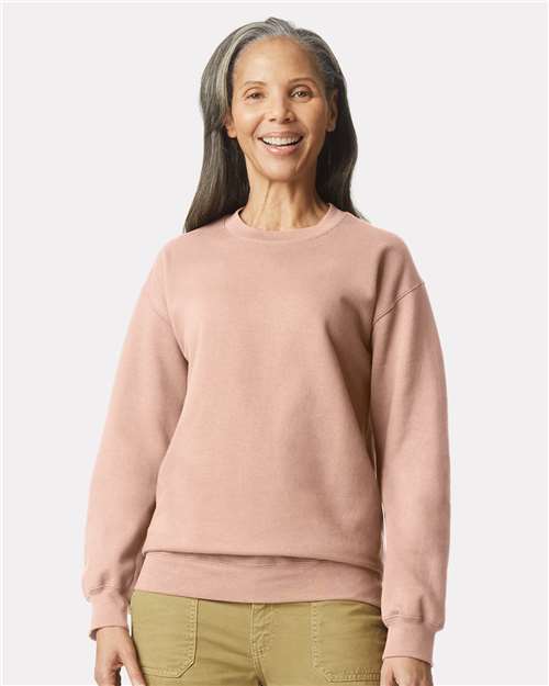 Softstyle® Midweight Crewneck Sweatshirt - Dusty Rose -   -