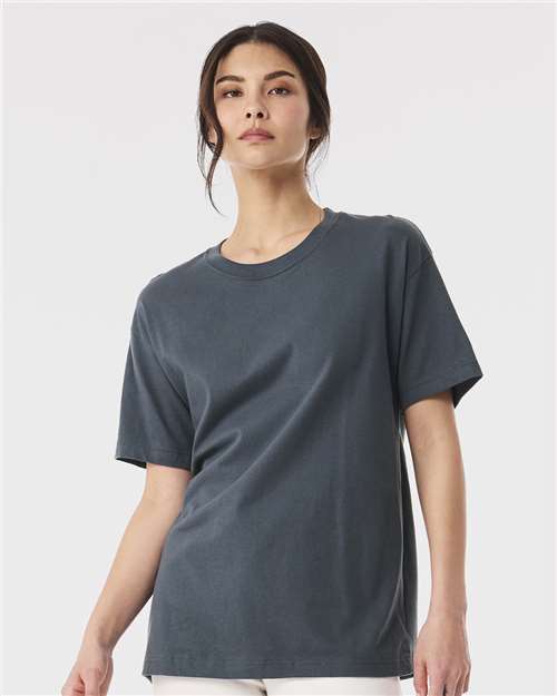 6 oz. Heavyweight Tee - Vintage Navy -   -