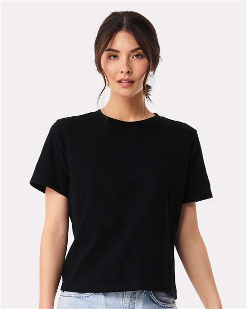 Women's 6 oz Heavyweight Tee - Black -   -