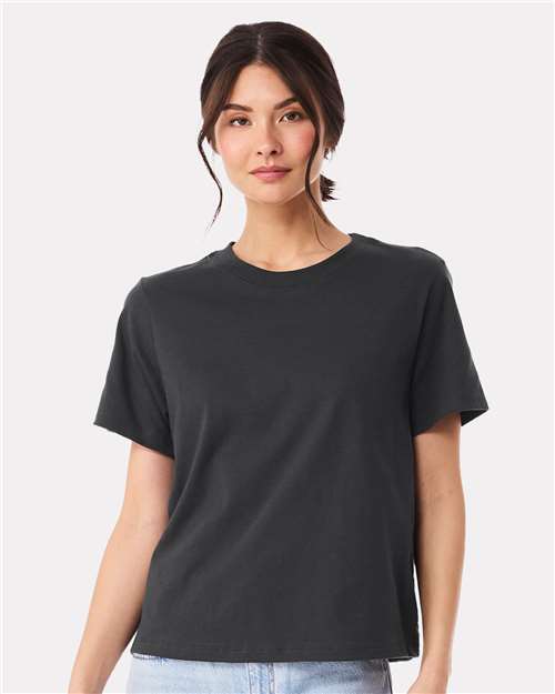 Women's 6 oz Heavyweight Tee - Dark Grey -   -