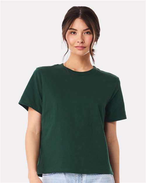 Women's 6 oz Heavyweight Tee - Forest -   -