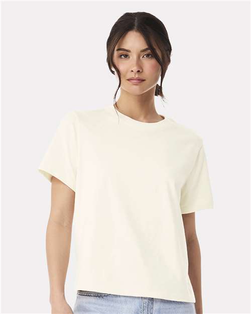 Women's 6 oz Heavyweight Tee - Natural -   -