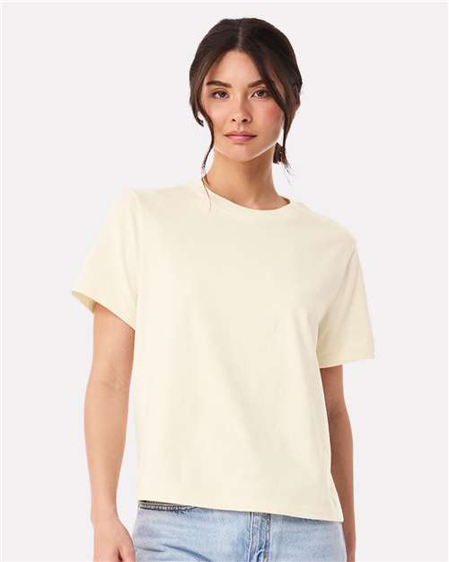 Women's 6 oz Heavyweight Tee - Natural -   -