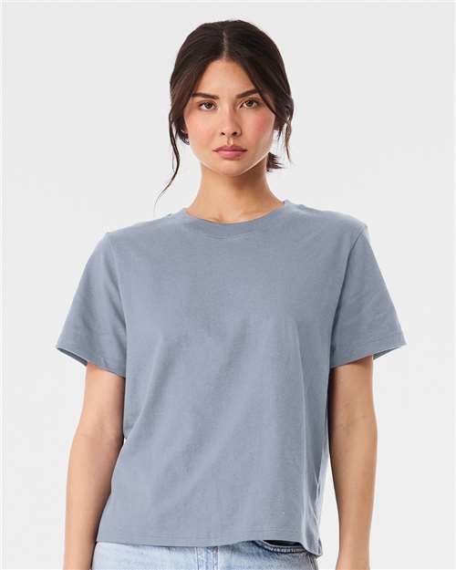 Women's 6 oz Heavyweight Tee - Vintage Denim -   -