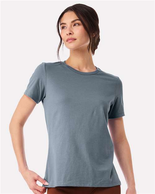 Women’s Relaxed Jersey Tee - Vintage Denim -   -