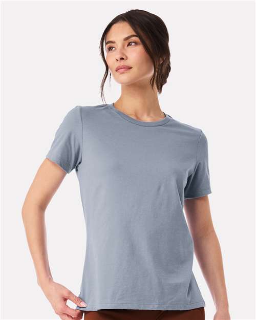 Women’s Relaxed Jersey Tee - Vintage Denim -   -