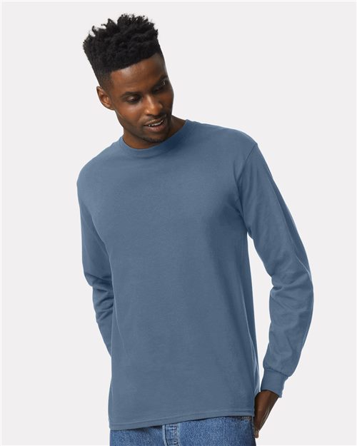 Ultra Cotton® Long Sleeve T-Shirt - Ash -   -